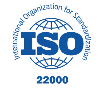 ISO 22000 food safety management certified