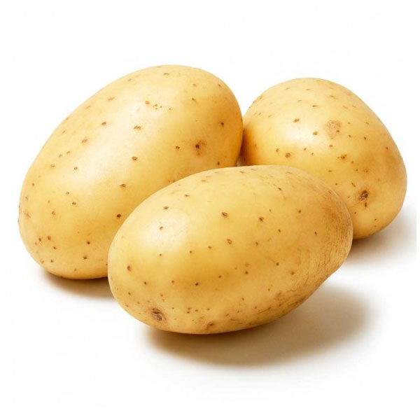A potato field in flower before harvest